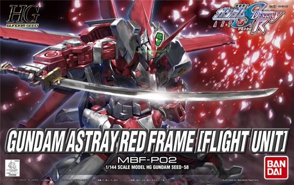1/144 HGGS 058 GUNDAM ASTRAY RED FRAME (FLIGHT UNIT)