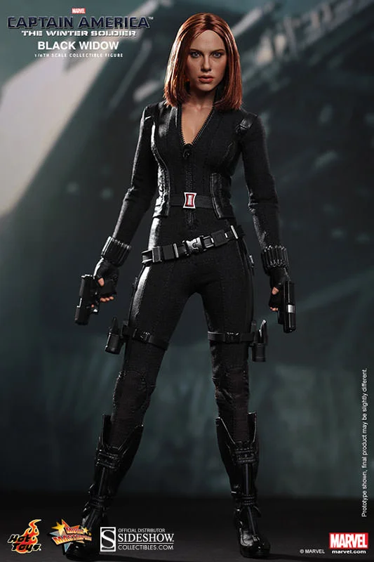 1/6 HOT TOYS - CAPTAIN AMERICA BLACK WIDOW