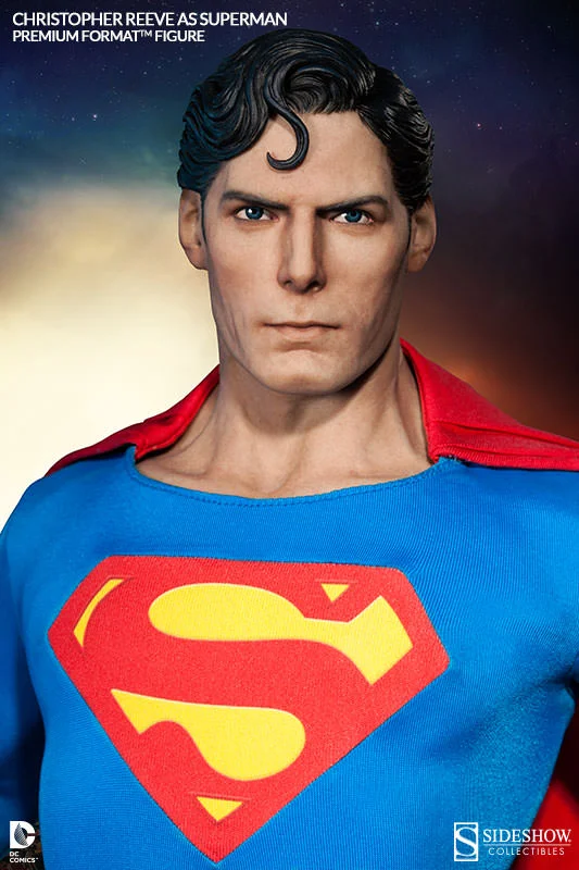 SIDESHOW SUPERMAN CHRISTOPHER REEVE PREMIUM FORMAT FIGURE