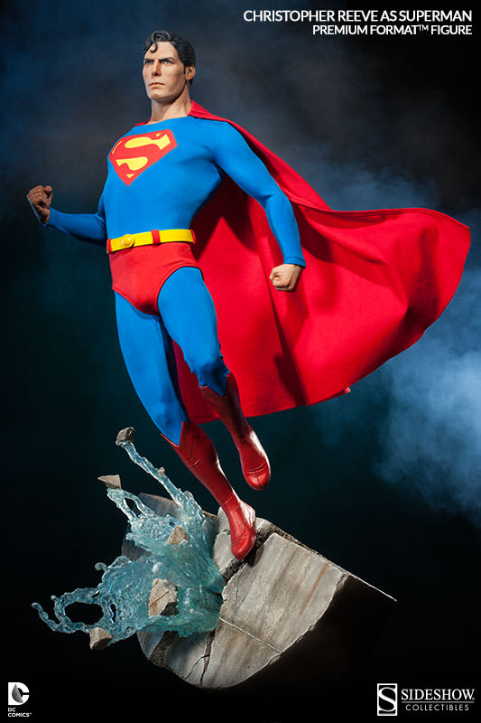 SIDESHOW SUPERMAN CHRISTOPHER REEVE PREMIUM FORMAT FIGURE
