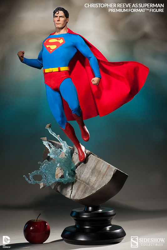 SIDESHOW SUPERMAN CHRISTOPHER REEVE PREMIUM FORMAT FIGURE