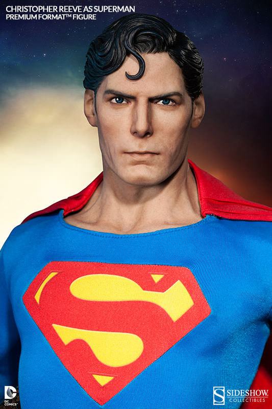 SIDESHOW SUPERMAN CHRISTOPHER REEVE PREMIUM FORMAT FIGURE