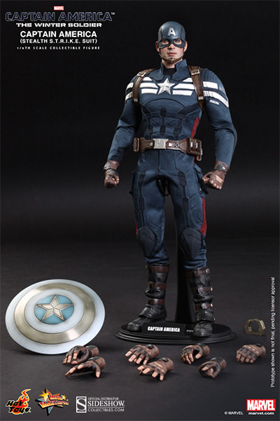 1/6 HOT TOYS - CAPTAIN AMERICA STEALTH S.T.R.I.K.E.