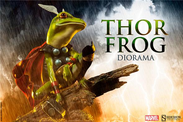 THOR FROG DIORAMA