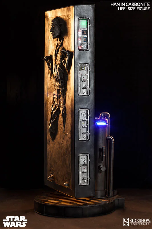 STAR WARS HAN SOLO IN CARBONITE LIFE SIZE