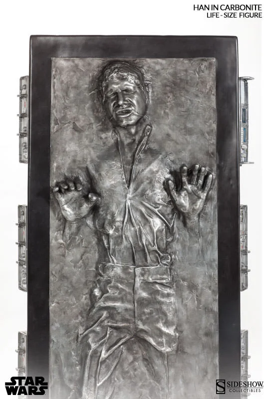 STAR WARS HAN SOLO IN CARBONITE LIFE SIZE