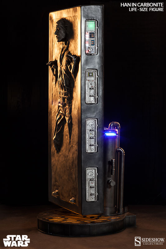 STAR WARS HAN SOLO IN CARBONITE LIFE SIZE