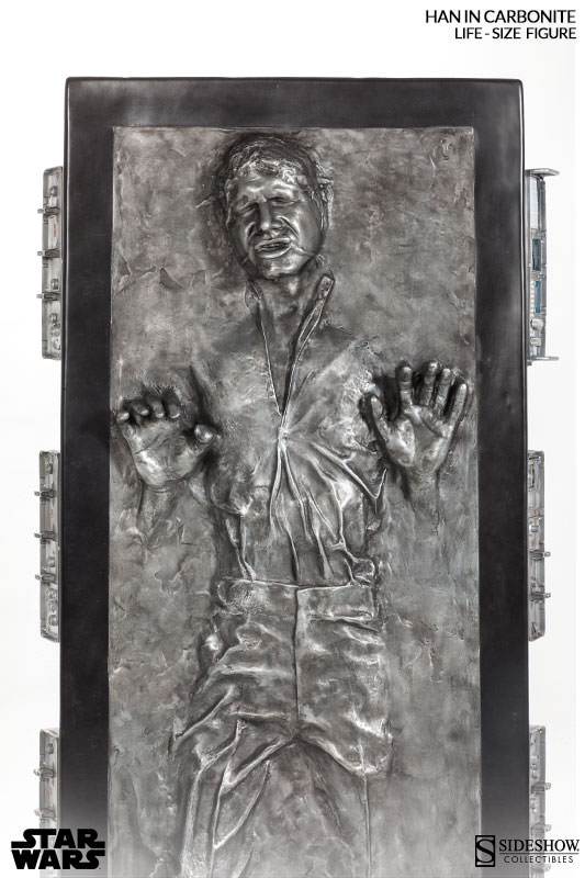 STAR WARS HAN SOLO IN CARBONITE LIFE SIZE