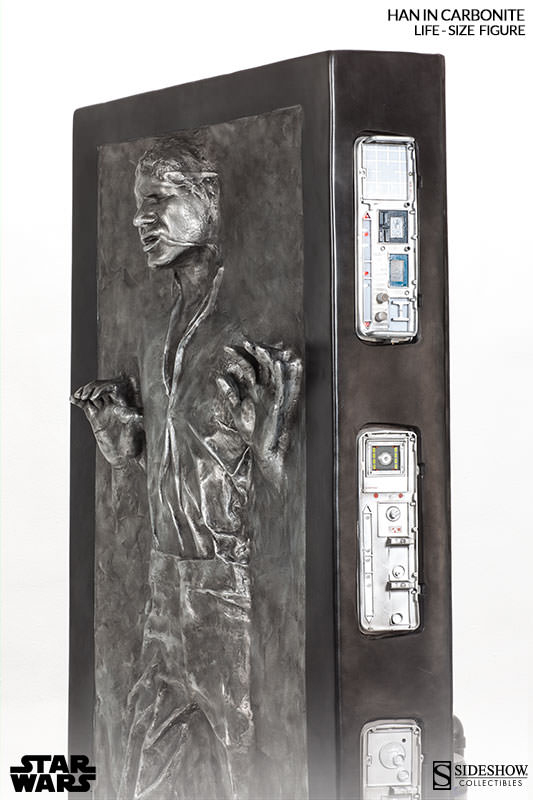 STAR WARS HAN SOLO IN CARBONITE LIFE SIZE
