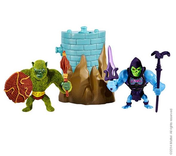 MINI SKELETOR AND MOSS MAN