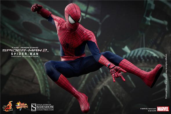 1/6 HOT TOYS - THE AMAZING SPIDER-MAN 2