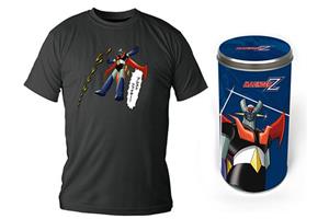 T-SHIRT MAZINGER Z FLYING BLACK BOY DLX  /  TAGLIA M