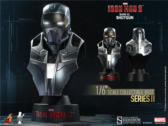 1/6 HOT TOYS - IRON MAN COLL BUST MARK 40 SHOTGUN