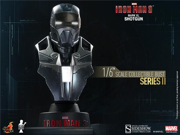 1/6 HOT TOYS - IRON MAN COLL BUST MARK 40 SHOTGUN