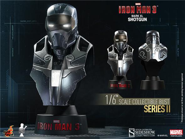 1/6 HOT TOYS - IRON MAN COLL BUST MARK 40 SHOTGUN