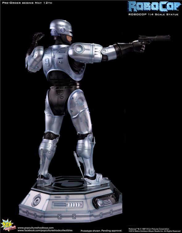 1/4 ROBOCOP STATUE
