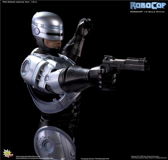 1/4 ROBOCOP STATUE