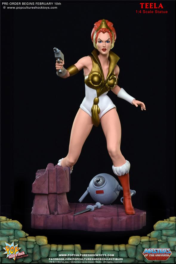 1/4 MASTERS OF THE UNIVERSE: TEELA STATUE