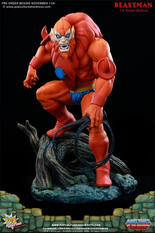 1/4 MASTERS OF THE UNIVERSE: BEASTMAN STATUE