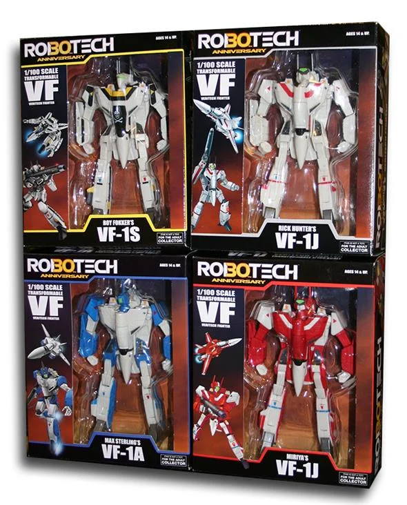 1/100 ROBOTECH 30TH ANNIVERSARY - TRASFORMABLES SERIES 1