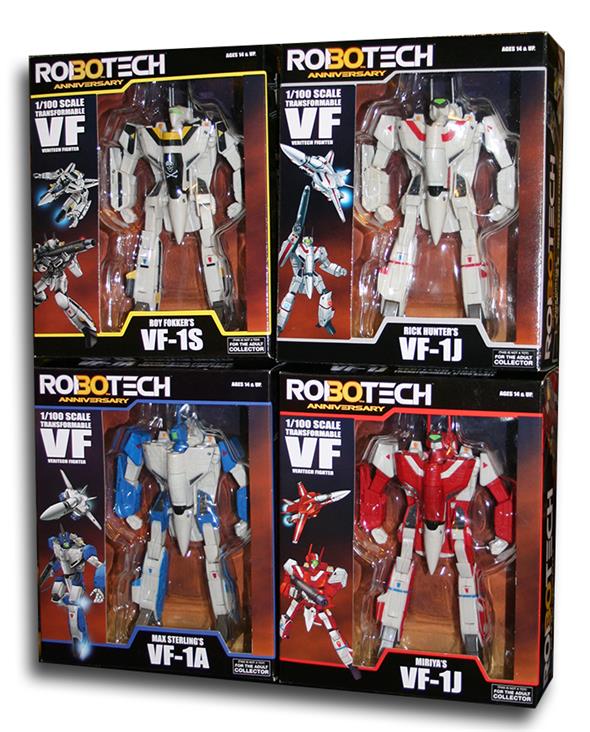 1/100 ROBOTECH 30TH ANNIVERSARY - TRASFORMABLES SERIES 1