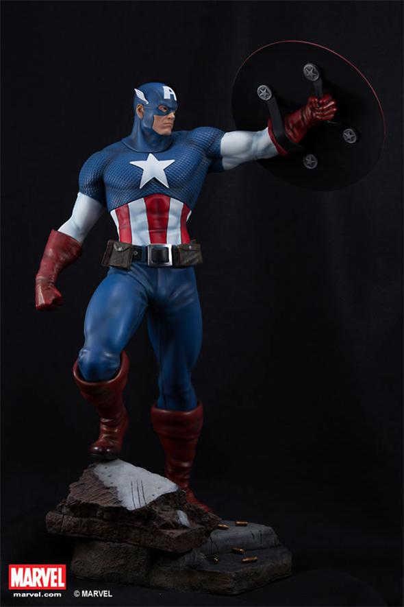 1/4 STATUE (XM STUDIOS) CAPTAIN AMERICA