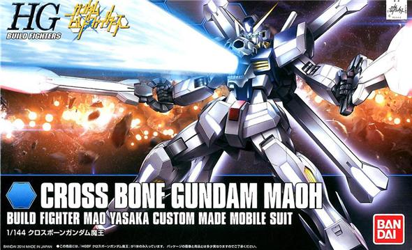 1/144 HGBF 014 GUNDAM CROSS BONE MAOU