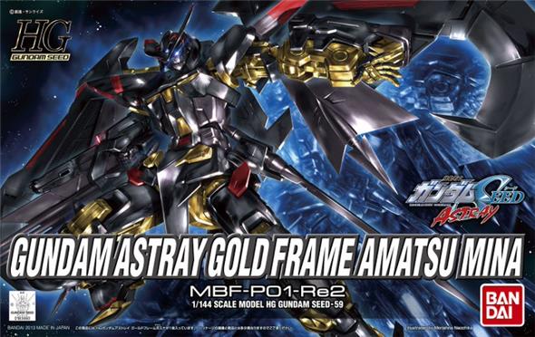 1/144 HGGS 059 GUNDAM ASTRAY GOLD FRAME AMATSU MINA