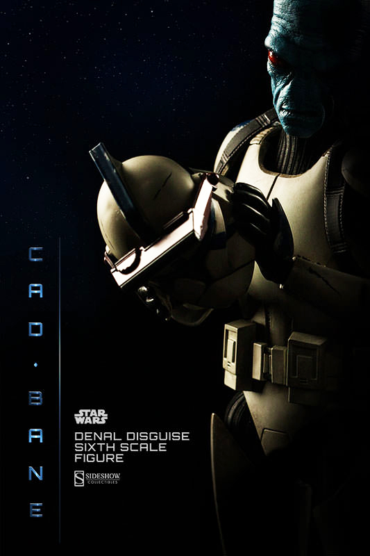 1/6 SIDESHOW TOYS - CAD BANE DENAL DISGUISE