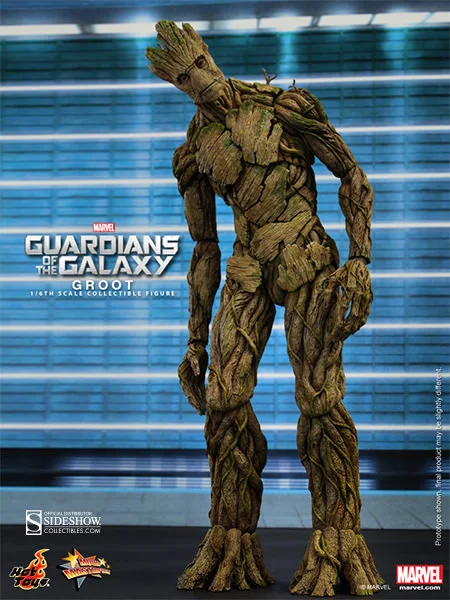 1/6 HOT TOYS - GUARDIANI DELLA GALASSIA - GROOT