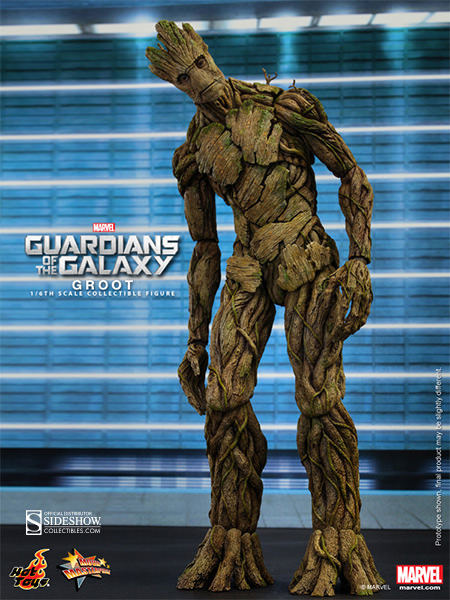 1/6 HOT TOYS - GUARDIANI DELLA GALASSIA - GROOT