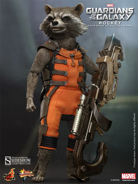 1/6 HOT TOYS - GUARDIANI DELLA GALASSIA - ROCKET