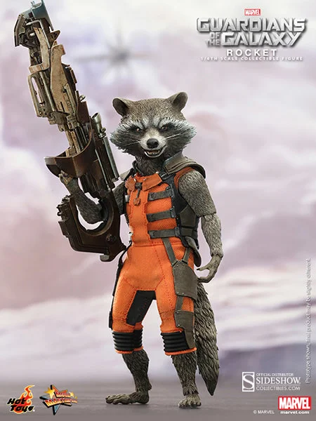 1/6 HOT TOYS - GUARDIANI DELLA GALASSIA - ROCKET
