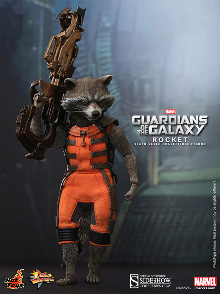 1/6 HOT TOYS - GUARDIANI DELLA GALASSIA - ROCKET