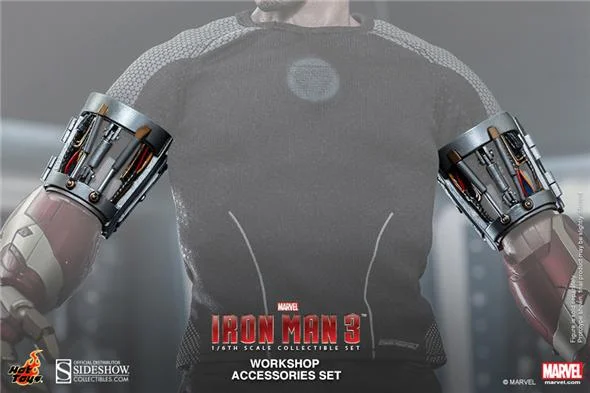 1/6 HOT TOYS - IRON MAN WORKSHOP ACCESSORIES SET