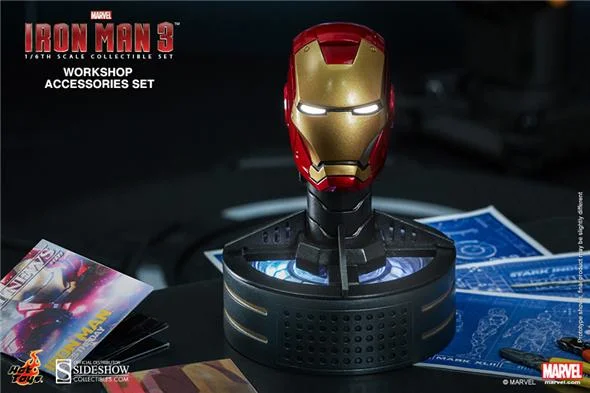 1/6 HOT TOYS - IRON MAN WORKSHOP ACCESSORIES SET