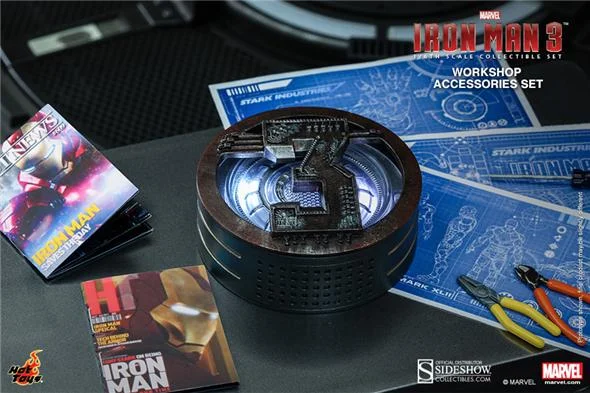 1/6 HOT TOYS - IRON MAN WORKSHOP ACCESSORIES SET