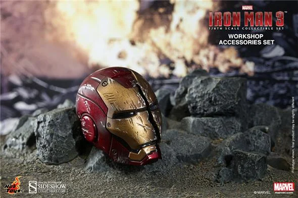 1/6 HOT TOYS - IRON MAN WORKSHOP ACCESSORIES SET
