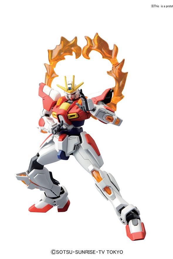 1/144 HGBF 018 GUNDAM BUILD BURNING