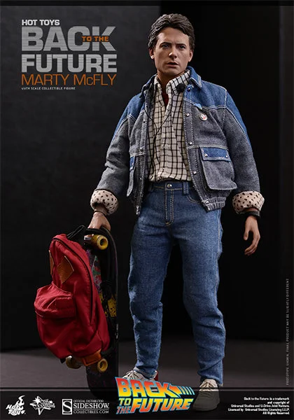 1/6 HOT TOYS - RITORNO AL FUTURO - MARTY MCFLY