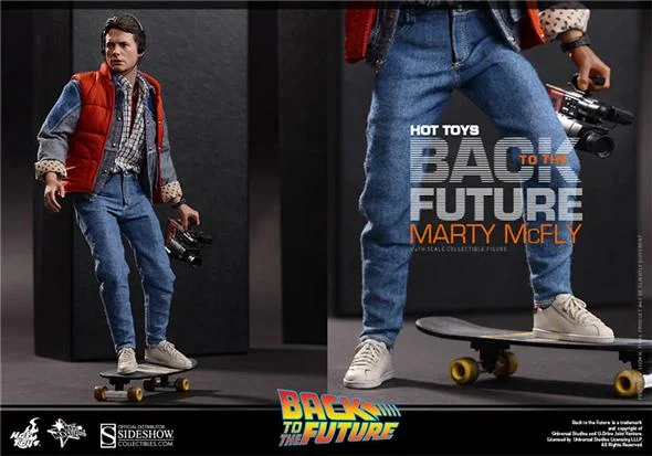 1/6 HOT TOYS - RITORNO AL FUTURO - MARTY MCFLY