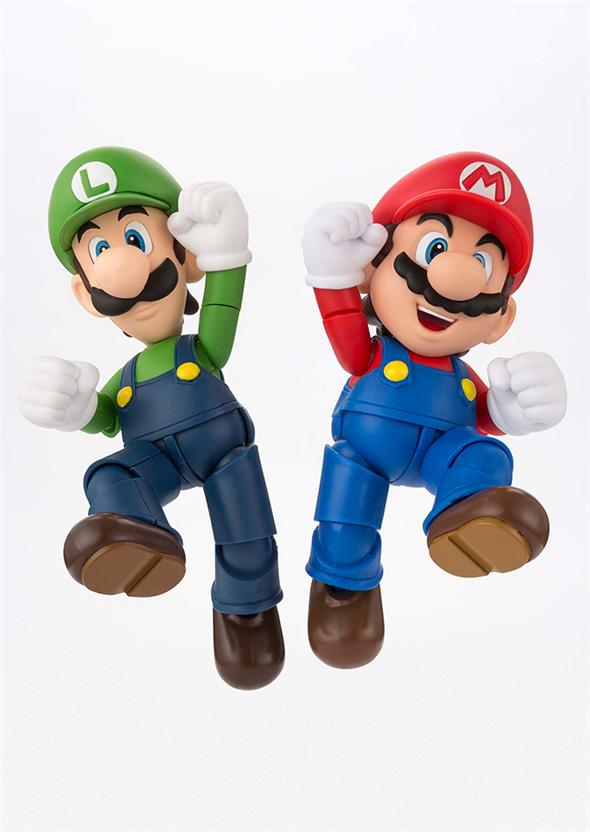S.H. FIGUARTS SUPER MARIO - LUIGI