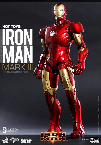 1/6 HOT TOYS - IRON MAN MARK 3 DIE-CAST