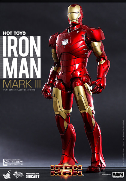 1/6 HOT TOYS - IRON MAN MARK 3 DIE-CAST