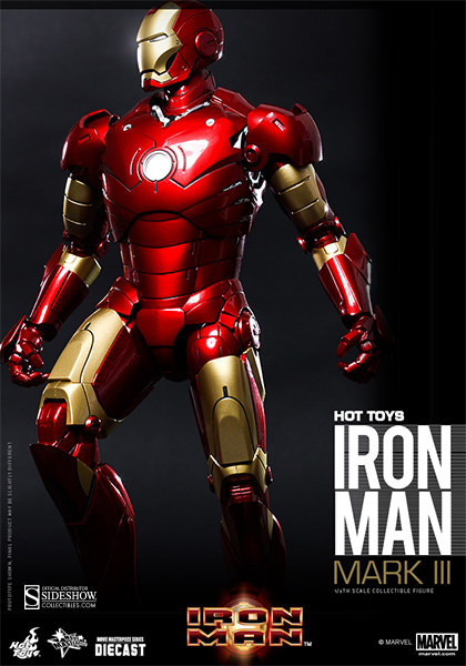 1/6 HOT TOYS - IRON MAN MARK 3 DIE-CAST