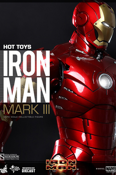 1/6 HOT TOYS - IRON MAN MARK 3 DIE-CAST