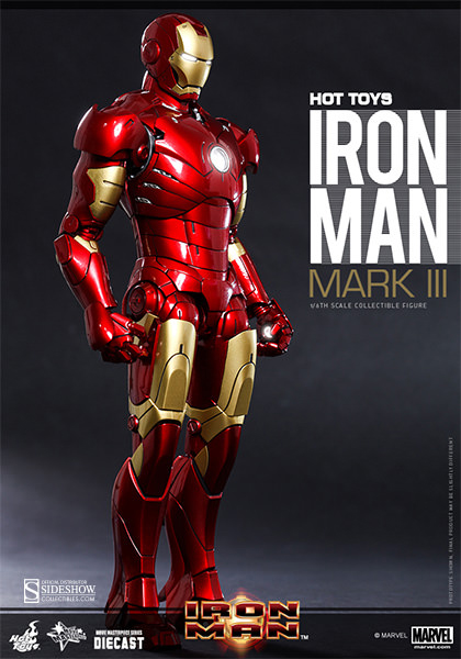 1/6 HOT TOYS - IRON MAN MARK 3 DIE-CAST
