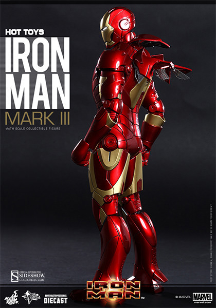 1/6 HOT TOYS - IRON MAN MARK 3 DIE-CAST
