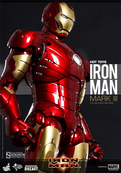 1/6 HOT TOYS - IRON MAN MARK 3 DIE-CAST