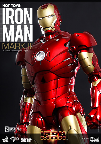 1/6 HOT TOYS - IRON MAN MARK 3 DIE-CAST